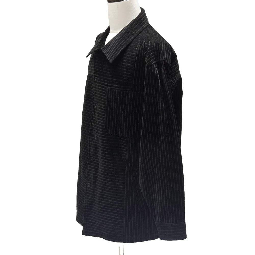 GodBody Jacket‎ Corduroy Mens Black Size XL